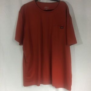 Dickies size 3XL rust colored short sleeve shirt
